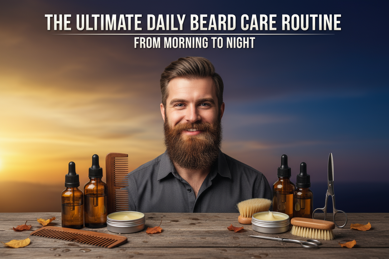 Daily Beard Care Routine Guide | The Beard Domain Co